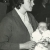 Věra Vítová with her daughter at the newborn welcome ceremony, 1974