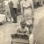 The witness with her daughter Maruska in the settlement of Pokrok in 1959