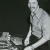 DJ Zdenek Raboch, likely at Dominik club in Plzeň, early 1970s)