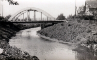 The original bridge over the Ondřejnice River in Stará Ves