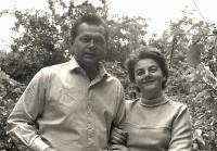 Havlíčkův Brod / Hrabalik family (father Zdeněk and mother Marie), May 1968