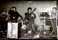 1987 / Experiment live (from left O. Vasicek, P. Hrabalik, L. Doubek, J. Vorlicek) / Photo ?