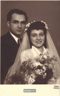 Wedding photo from 1949