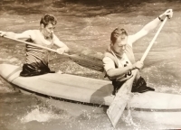 Brothers Zdeněk and Ladislav Měšt'an, 1971