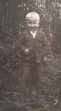 František Kotas as a little boy