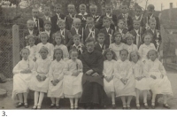 Holy Communion; 1934 Gbely