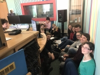 In the Czech Radio in Hradec Kralove