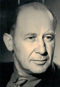 The witness's father – head teacher Karel Hlaváček