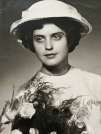 Wedding photo of Eliška Bočková 1962