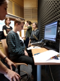 Audioworkshop at the Czech Radio