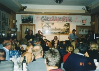 The Greenhorns during their US tour, 1990