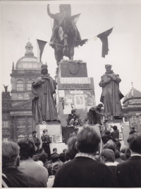 The events in the streets of Prague in August 1968