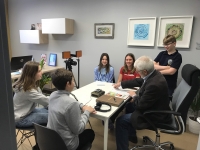 Filming of Magic Hill Říčany primary school pupils with Jaromír Jech, 2020 
