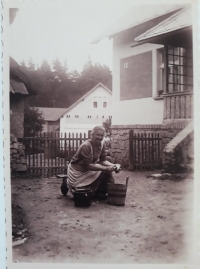 Granny of Hana Vondrášková in 1943