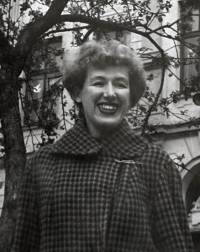 Alena Kovaříková in the 1960s