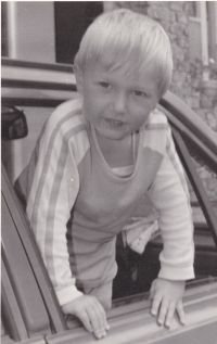 Grandson of Jiří Černý Jan in 1986