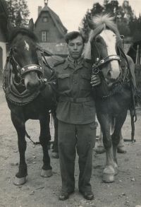 Josef Tichý at Technical auxiliary battalions