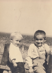 Jan Bures with his brother Vladimir