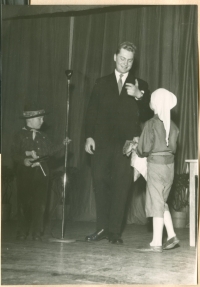 As a magician with children