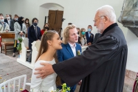 Zdeněk Susa as a marriage registrar, 2020