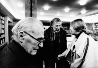 Karel Svolinský, Jiří Šetlík and Adriana Šimotová