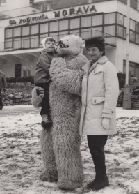 Dagmar Němcová v Tatrách, 1970