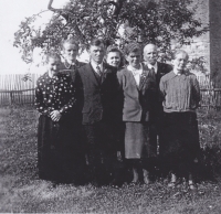 Wedding of mother's brother Duben in Dolní Město