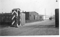 Prison camp near Dresden, where the witness's father Johann Hable served, around 1940