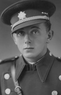 Karel Hladík as a soldier of the Czechoslovak Army in the 1930s