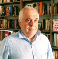 Journalist and writer Petr Feldstein in 2018