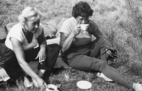 Sister Libuše, left, 1960s