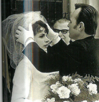 Wedding photos of František Dusbábek and his wife