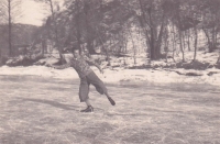 Her father Lubomír Studený, 1930s