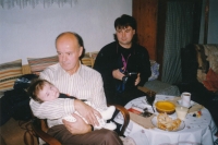 Rudolf Papík most Jr., Rudolf Papík most Sr., and Rudolf Papík Jr., Trutnov, 1998