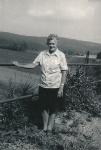 Rudolf Papík's mother Růžena Papíková