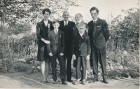 Uncle's family, Budapest, undated