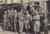Firefighters from Vrchlabí after World War II