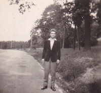 František Hromada v létě 1960