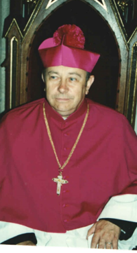 Václav Habart as provost in Jindřichův Hradec, 2000