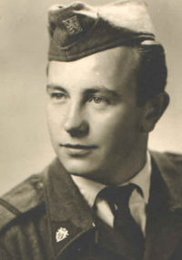 At military service, 1961