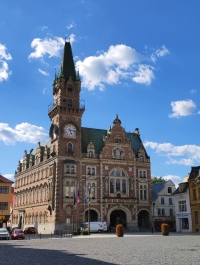 Frýdlant townhall, which was on October 6, 1938, during the Sudetenland annexation, visited by Adolf Hitler