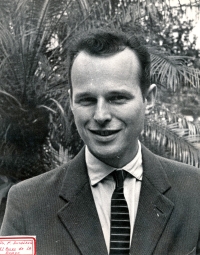 František Dusbábek during his stay in Cuba (1965)