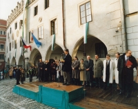 Jan Vondrouš, Jiří Vlach, Karel Schwarzenberg, Pavel Rychetský and others, 1993