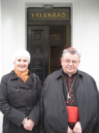 Návštěva kardinála Dominika Duky ve Velehradě, 2012