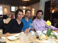 Siblings Magdalena, Daniel and Philip Stane, 2016