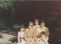 The Stáně family in 1988