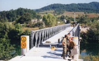 New bridge built by Czech and British engineers near Blatná