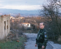 Petr Rosmanik, view from Hambarine to Prijedor, January 1998