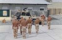 Základna Kandahár v Afghánistánu v roce 2009