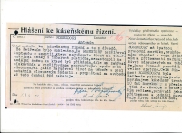 Grant of a ten-day correction to prisoner Antonin Rosendorf